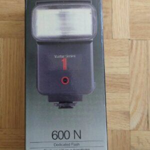 NEW OPEN BOX Vivitar Series 1 600N Dedicated Flashgun Nikon Film Cameras